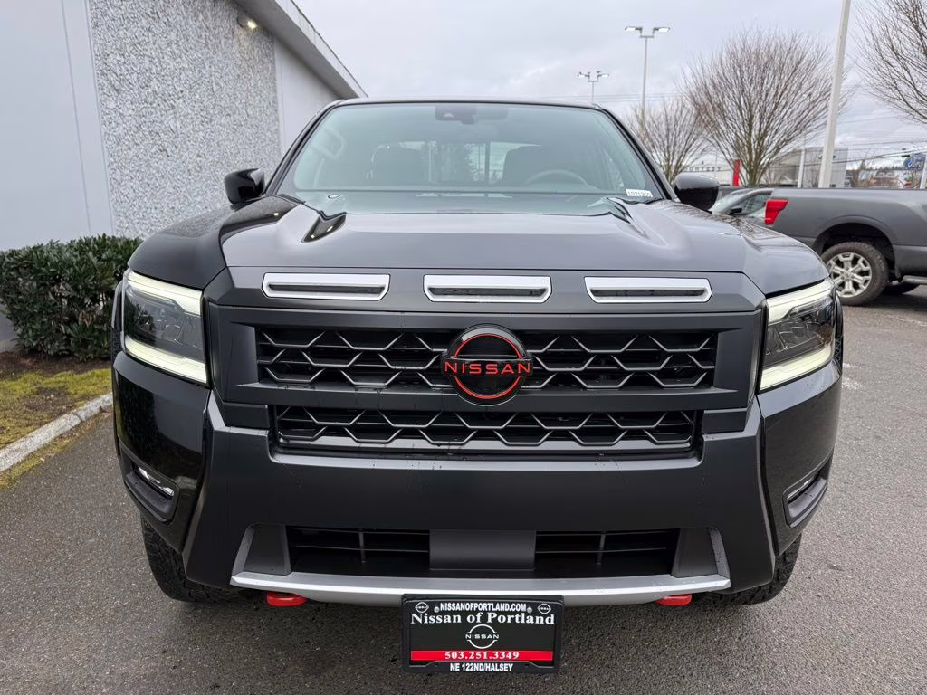 2026 Super Black Nissan Frontier PRO-4X 4X4 Truck