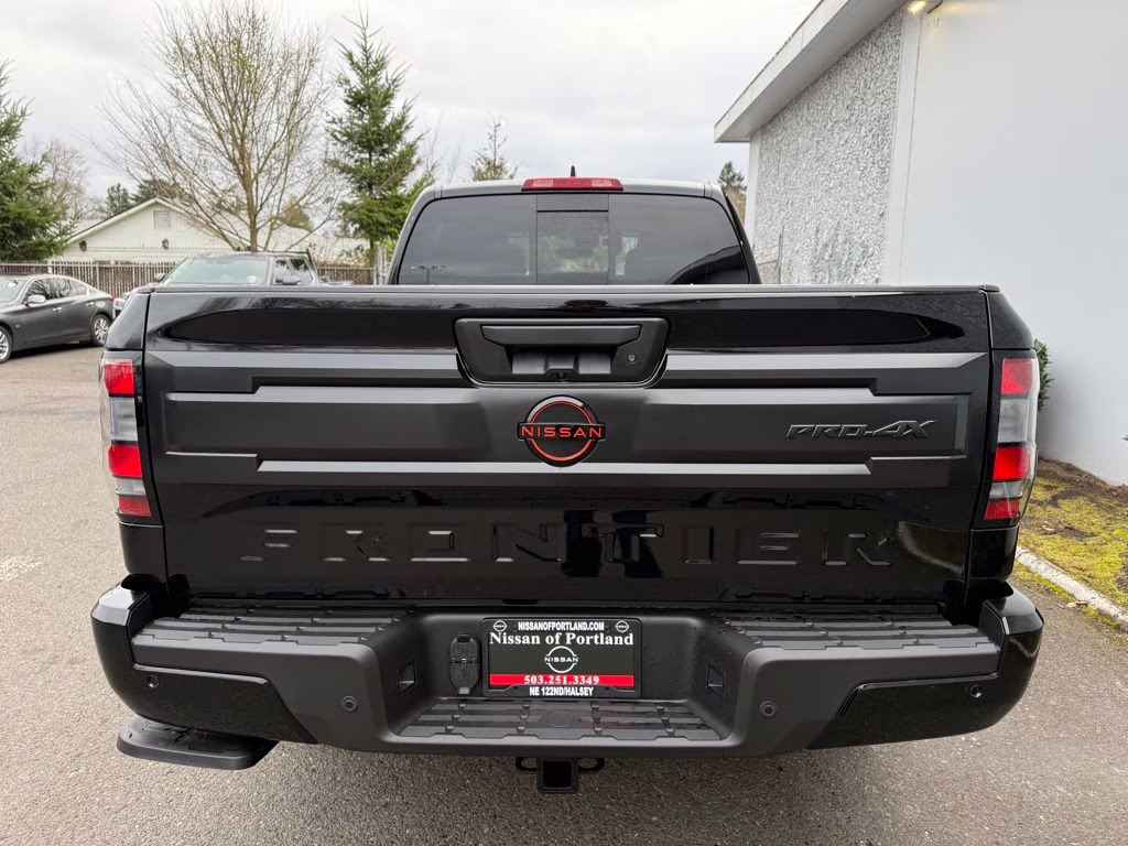 2026 Super Black Nissan Frontier PRO-4X 4X4 Truck