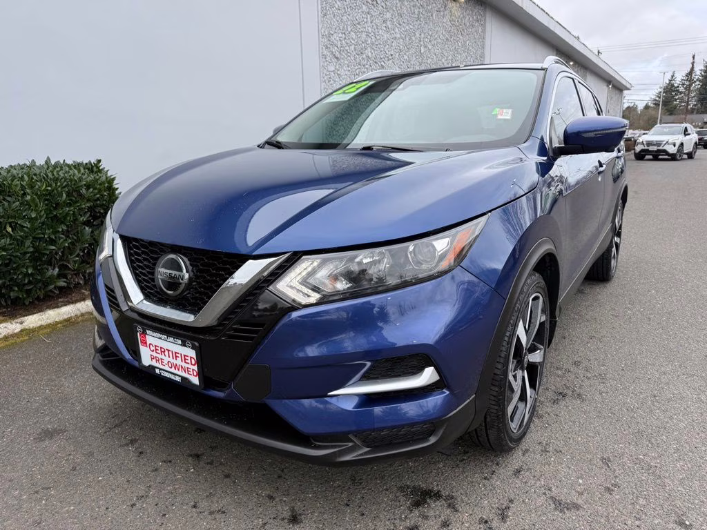 2022 Caspian Blue Metallic Nissan Rogue Sport SL AWD SUV