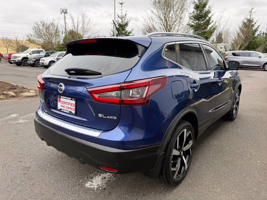 2022 Caspian Blue Metallic Nissan Rogue Sport SL AWD SUV