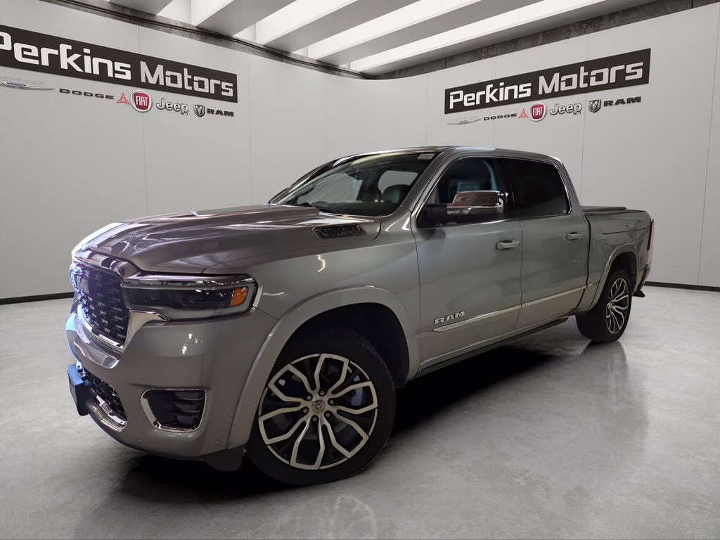 2025 Billet Silver Metallic Clearcoat Ram 1500 Tungsten 4X4 Truck