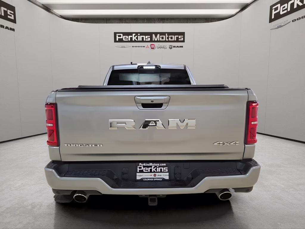 2025 Billet Silver Metallic Clearcoat Ram 1500 Tungsten 4X4 Truck