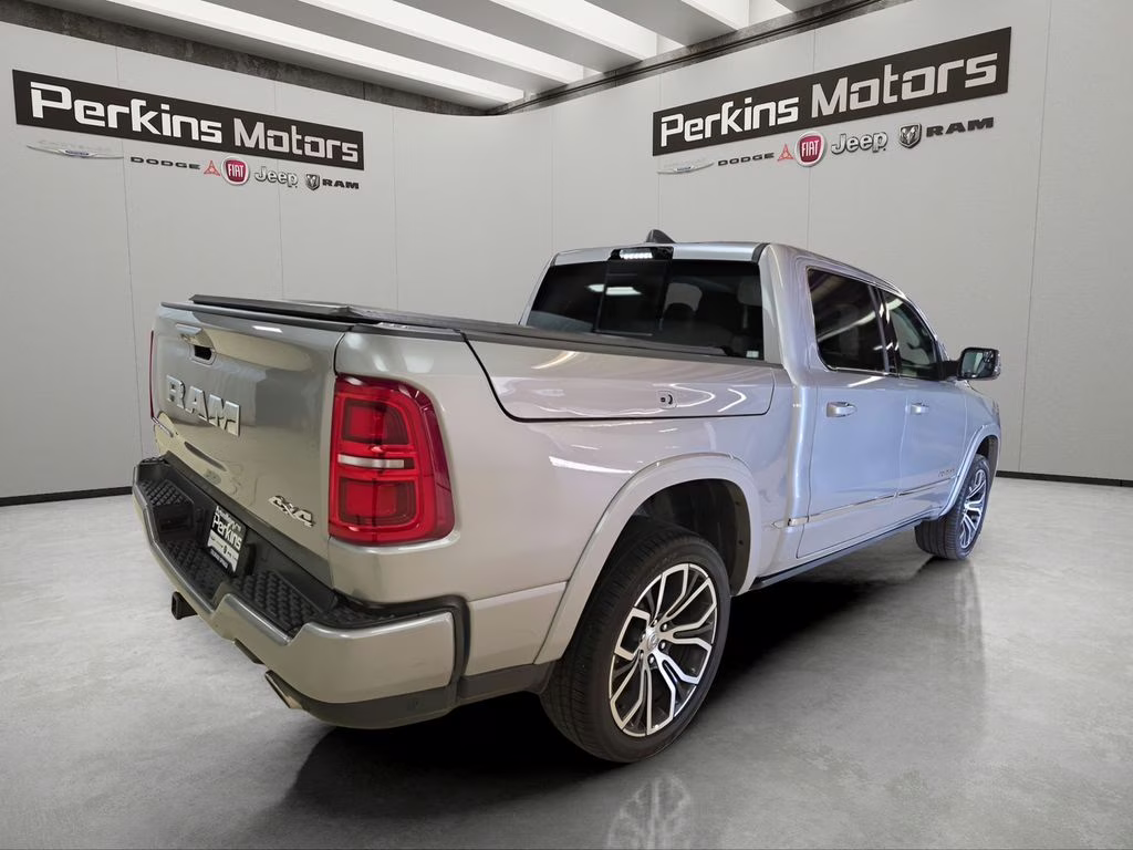 2025 Billet Silver Metallic Clearcoat Ram 1500 Tungsten 4X4 Truck