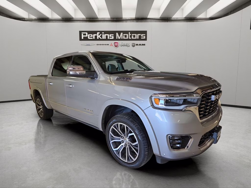 2025 Billet Silver Metallic Clearcoat Ram 1500 Tungsten 4X4 Truck