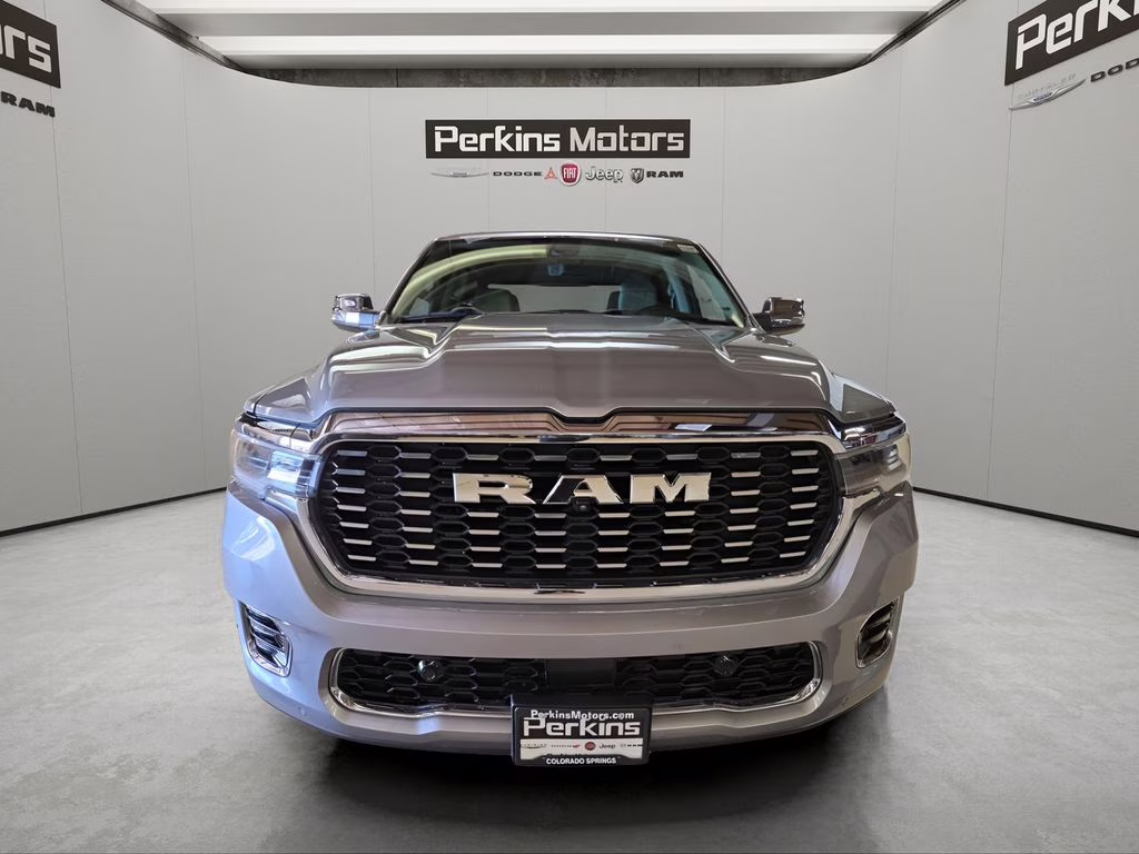 2025 Billet Silver Metallic Clearcoat Ram 1500 Tungsten 4X4 Truck