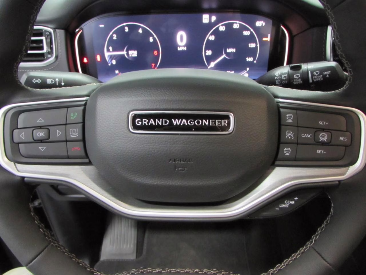 2026 High Gloss Black Jeep Grand Wagoneer L Limited Reserve 4X4 SUV