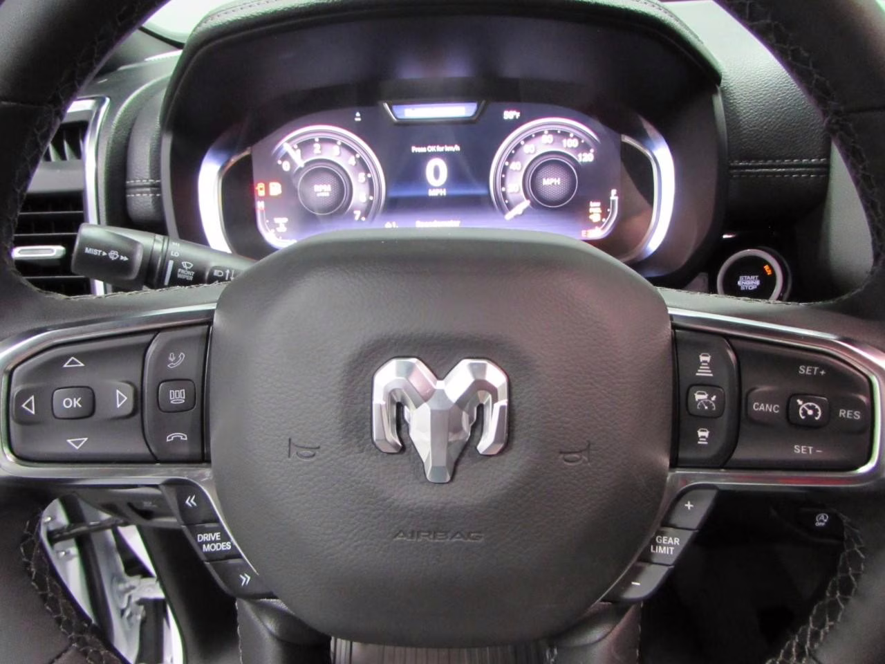 2026 Bright White Clearcoat Ram 1500 Laramie 4X4 Truck