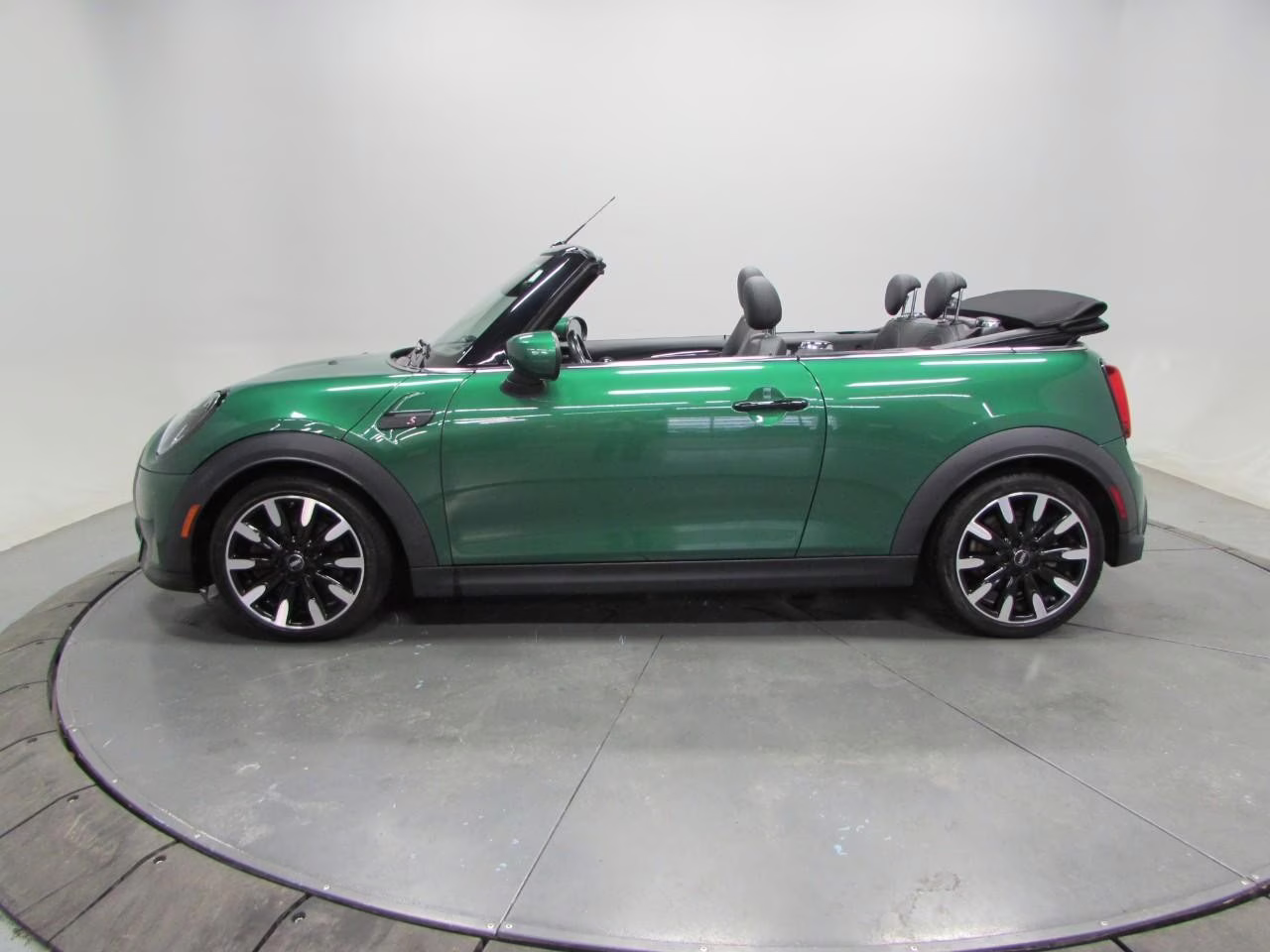 2022 British Racing Green IV Metallic MINI Cooper S Signature FWD Convertible