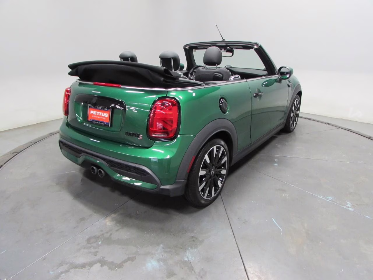 2022 British Racing Green IV Metallic MINI Cooper S Signature FWD Convertible