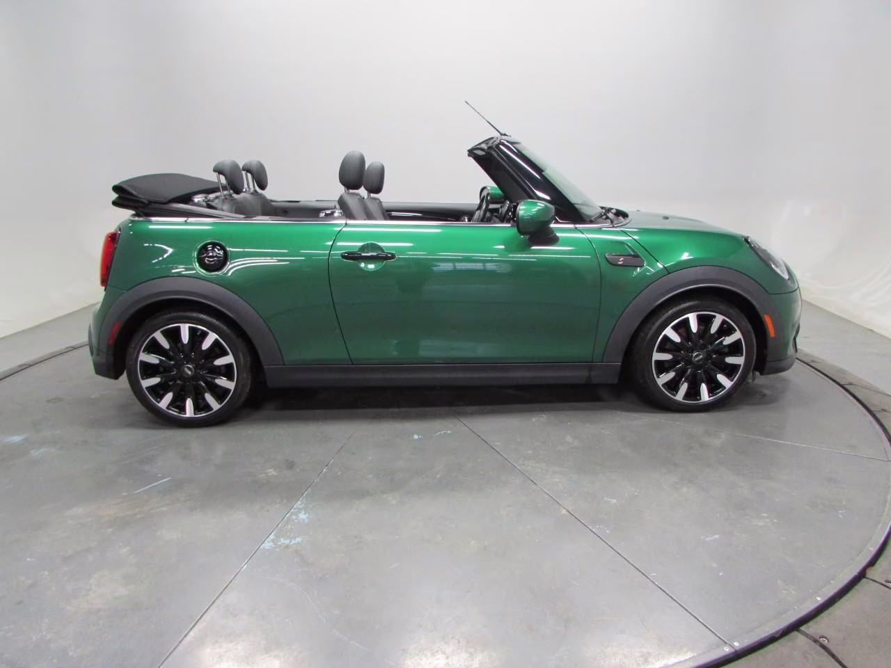 2022 British Racing Green IV Metallic MINI Cooper S Signature FWD Convertible