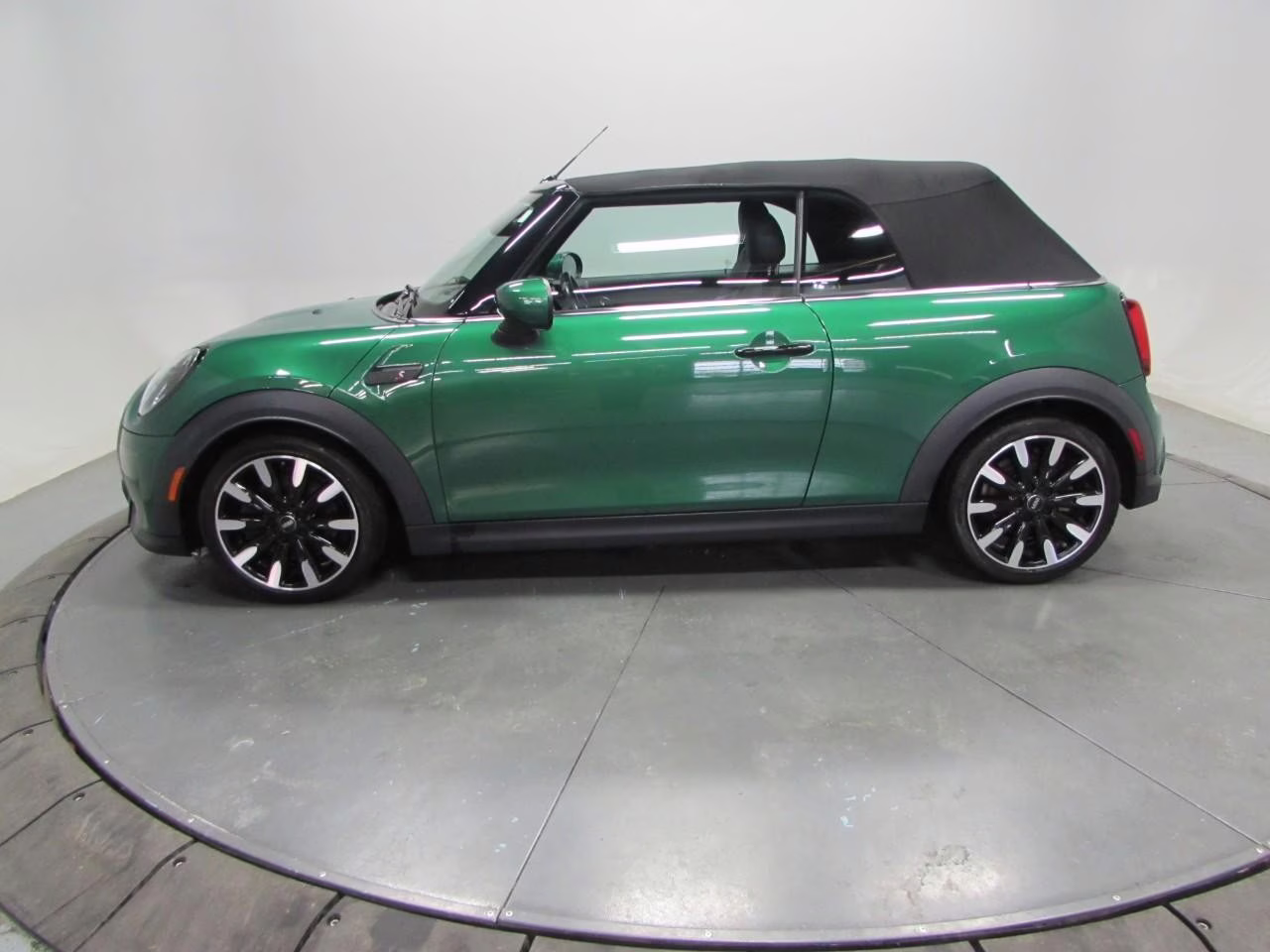 2022 British Racing Green IV Metallic MINI Cooper S Signature FWD Convertible