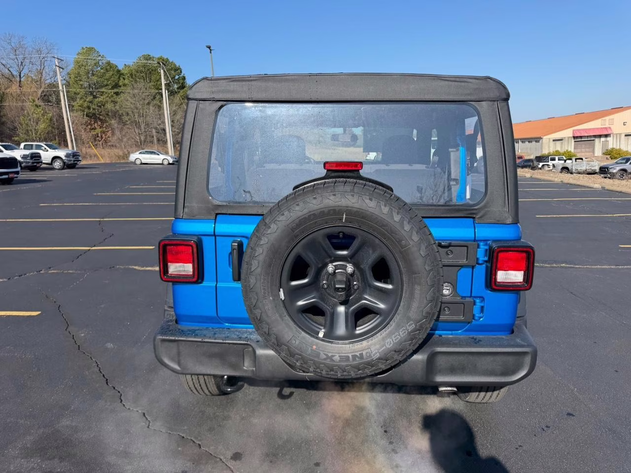 2026 Hydro Blue Pearlcoat Jeep Wrangler Sport 4X4 SUV