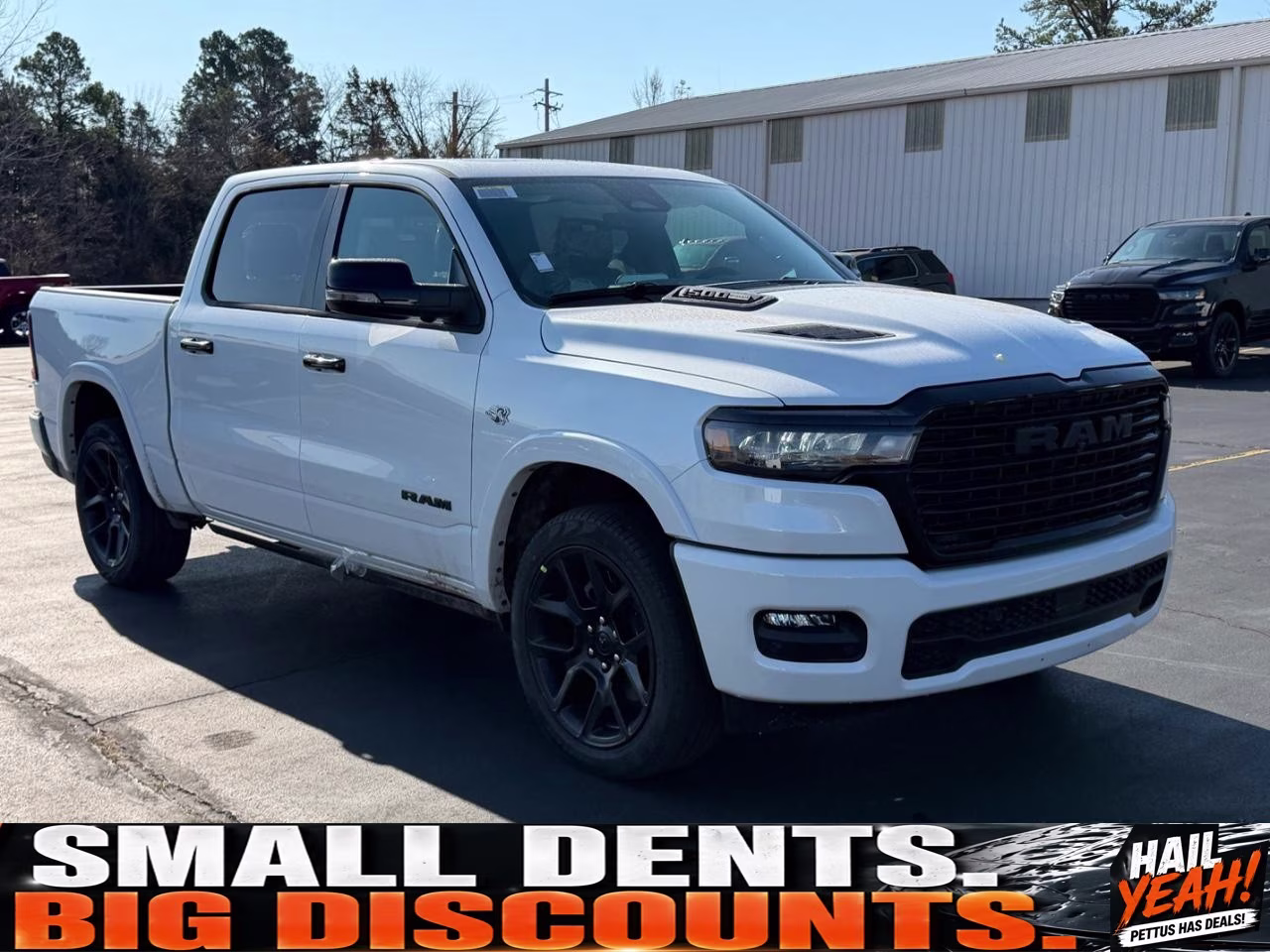 2026 Ivory White Tri-Coat Pearlcoat Ram 1500 Laramie 4X4 Truck