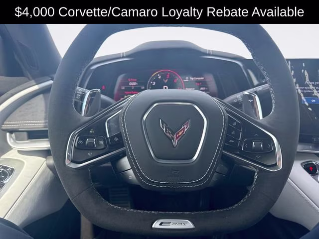 2025 Black Chevrolet Corvette E-Ray 2LZ AWD Convertible