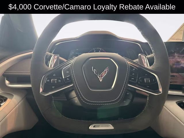 2025 Black Chevrolet Corvette E-Ray 2LZ AWD Convertible