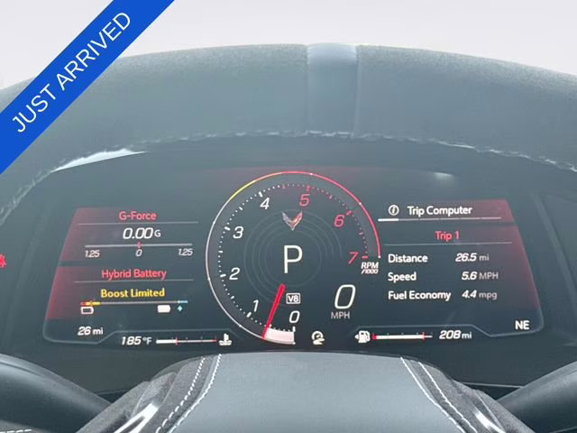 2025 Black Chevrolet Corvette E-Ray 2LZ AWD Convertible