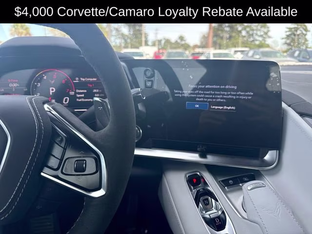 2025 Black Chevrolet Corvette E-Ray 2LZ AWD Convertible