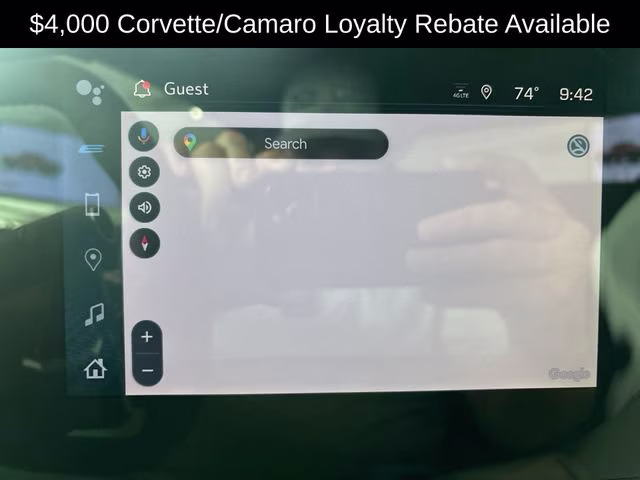 2025 Black Chevrolet Corvette E-Ray 2LZ AWD Convertible