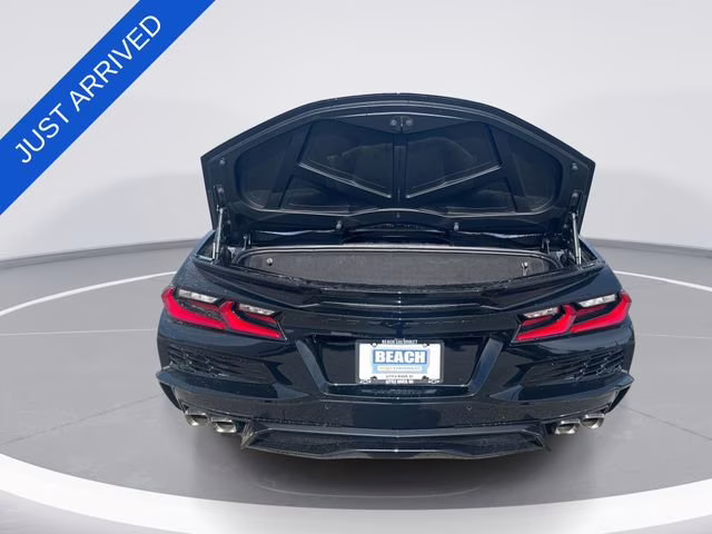 2025 Black Chevrolet Corvette E-Ray 2LZ AWD Convertible