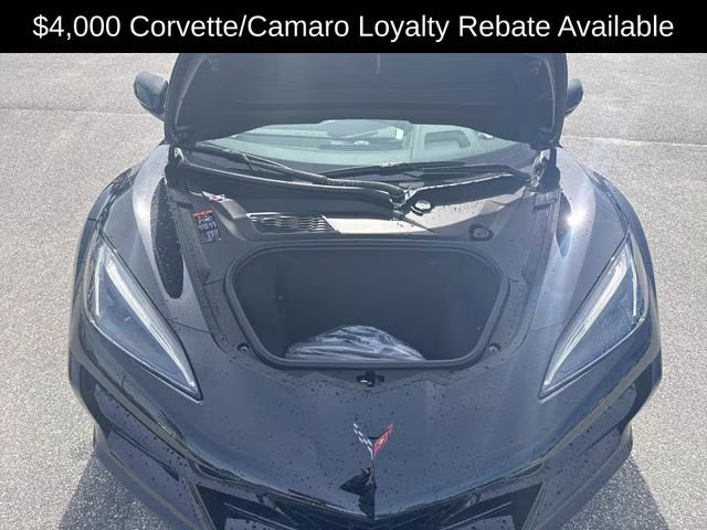 2025 Black Chevrolet Corvette E-Ray 2LZ AWD Convertible