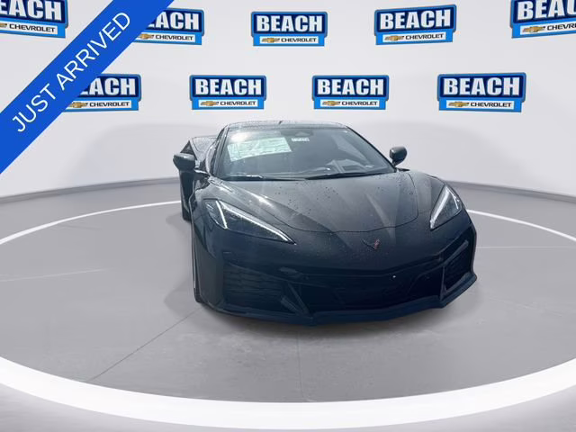 2025 Black Chevrolet Corvette E-Ray 2LZ AWD Convertible