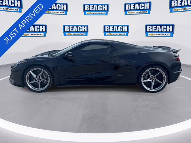 2025 Black Chevrolet Corvette E-Ray 2LZ AWD Convertible