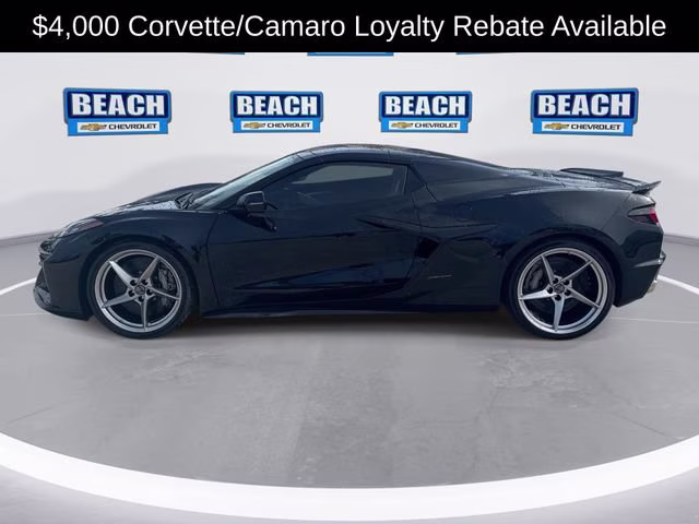 2025 Black Chevrolet Corvette E-Ray 2LZ AWD Convertible