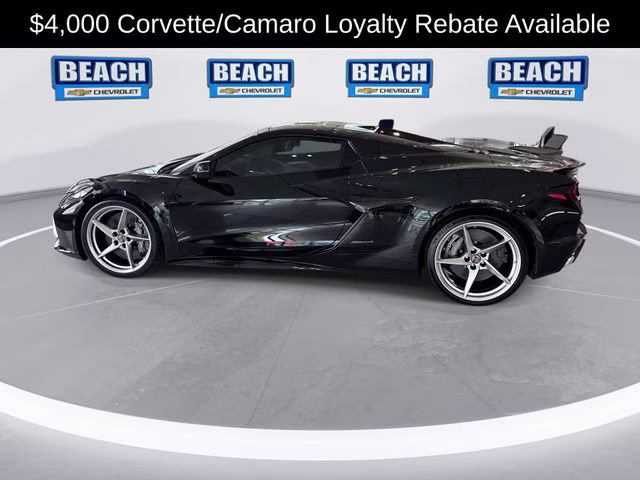 2025 Black Chevrolet Corvette E-Ray 2LZ AWD Convertible