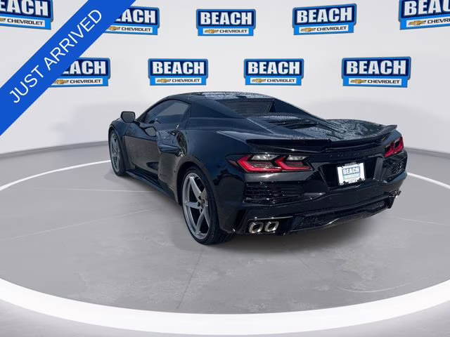 2025 Black Chevrolet Corvette E-Ray 2LZ AWD Convertible
