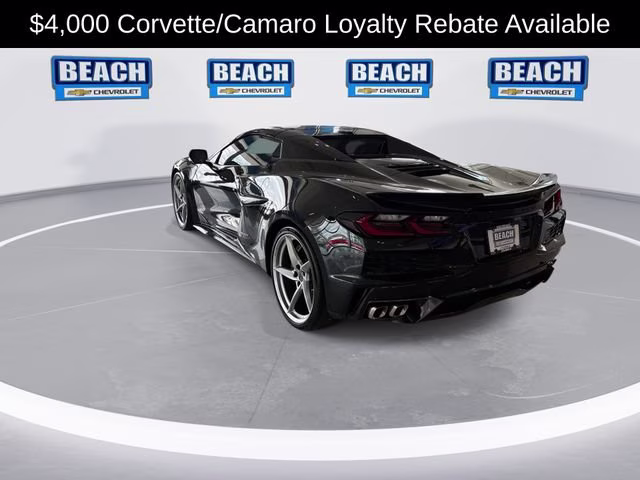 2025 Black Chevrolet Corvette E-Ray 2LZ AWD Convertible