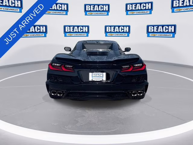 2025 Black Chevrolet Corvette E-Ray 2LZ AWD Convertible