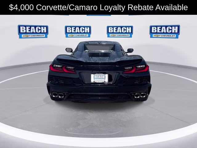 2025 Black Chevrolet Corvette E-Ray 2LZ AWD Convertible
