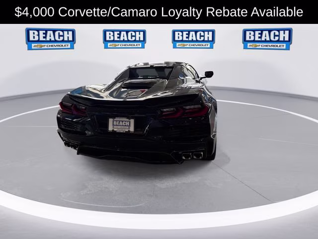 2025 Black Chevrolet Corvette E-Ray 2LZ AWD Convertible