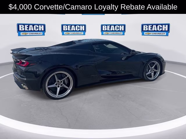 2025 Black Chevrolet Corvette E-Ray 2LZ AWD Convertible