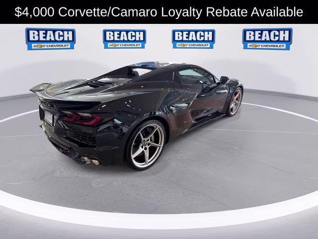 2025 Black Chevrolet Corvette E-Ray 2LZ AWD Convertible