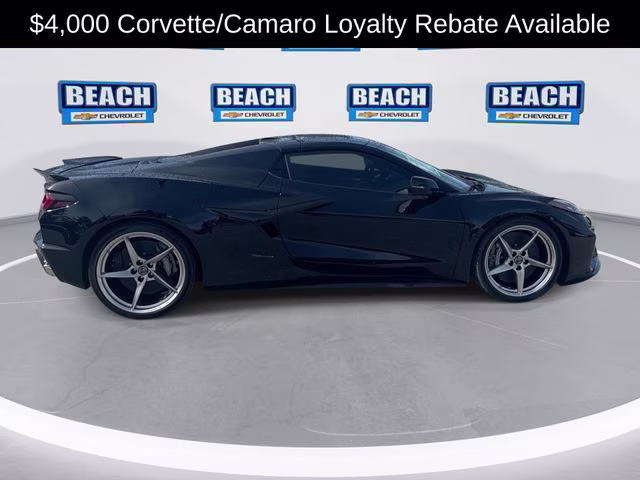 2025 Black Chevrolet Corvette E-Ray 2LZ AWD Convertible