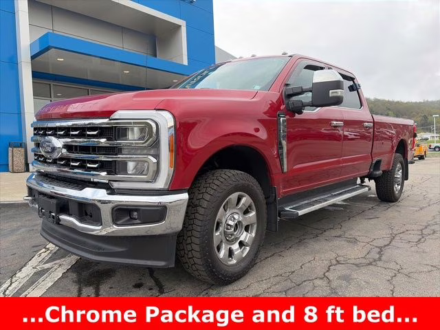 2023 Red Metallic Ford Super Duty F-350 SRW Lariat 4X4 Truck