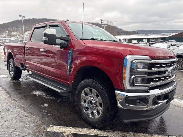 2023 Red Metallic Ford Super Duty F-350 SRW Lariat 4X4 Truck