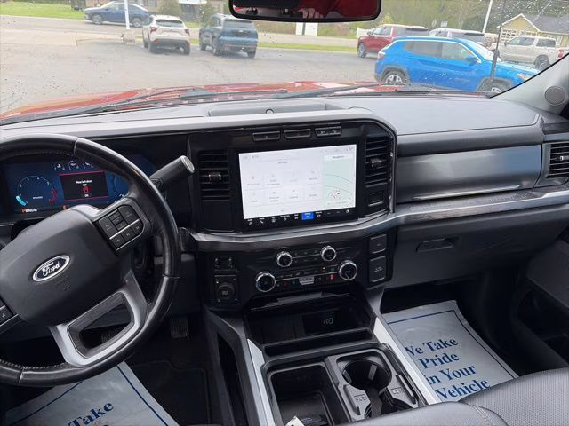 2023 Red Metallic Ford Super Duty F-350 SRW Lariat 4X4 Truck