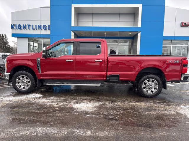 2023 Red Metallic Ford Super Duty F-350 SRW Lariat 4X4 Truck
