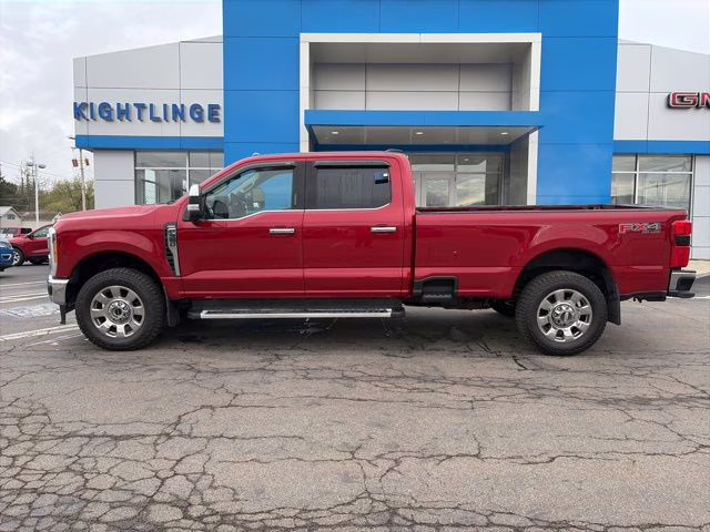 2023 Red Metallic Ford Super Duty F-350 SRW Lariat 4X4 Truck