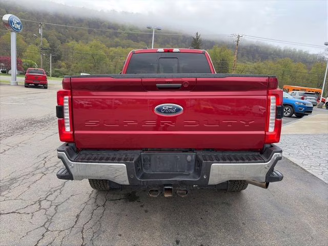 2023 Red Metallic Ford Super Duty F-350 SRW Lariat 4X4 Truck