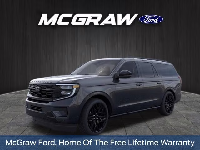 2026 Gray Metallic Ford Expedition Max Platinum 4X4 SUV