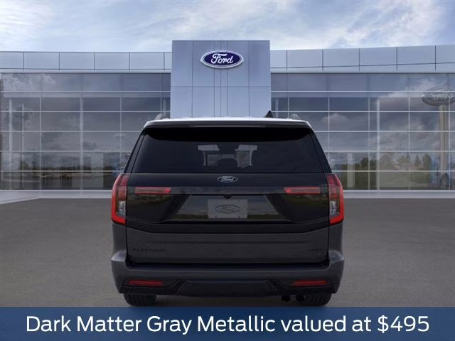2026 Gray Metallic Ford Expedition Max Platinum 4X4 SUV