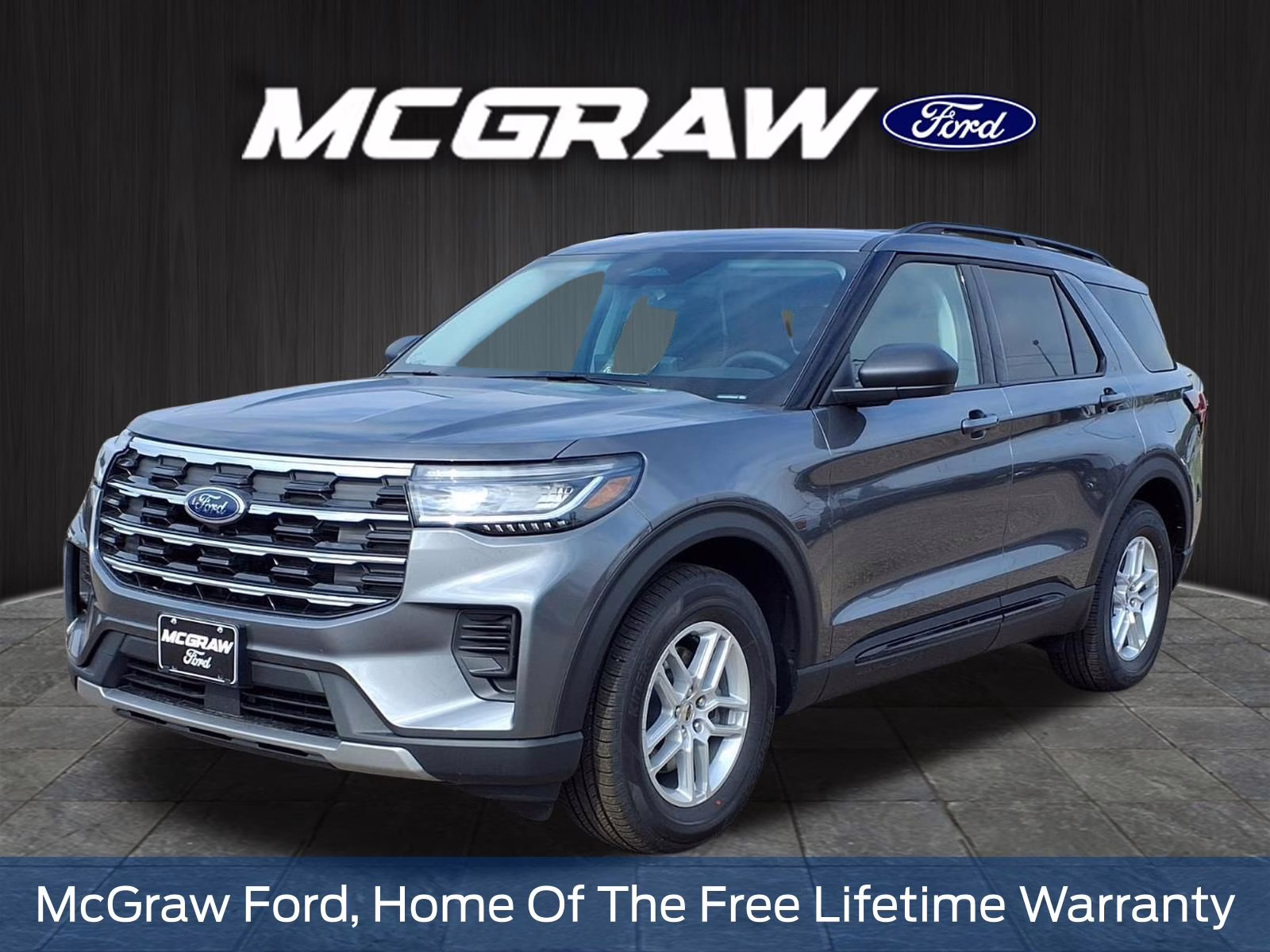 2026 Gray Metallic Ford Explorer Active RWD SUV