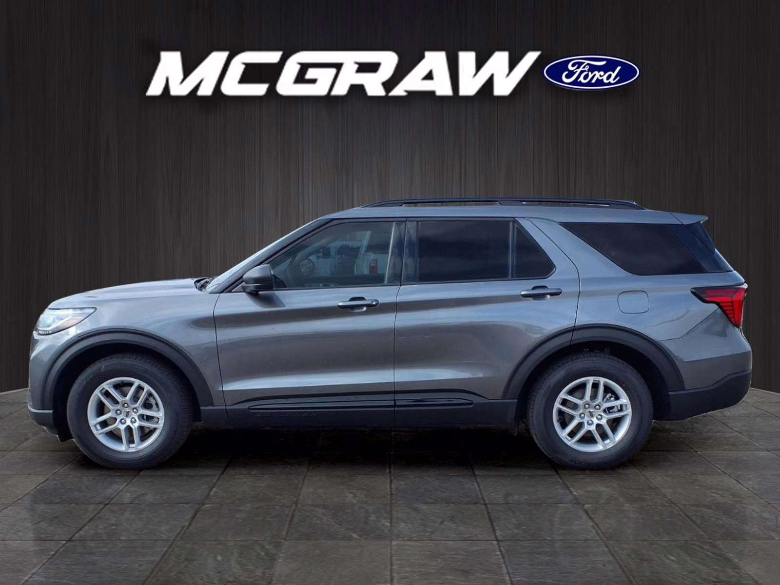 2026 Gray Metallic Ford Explorer Active RWD SUV