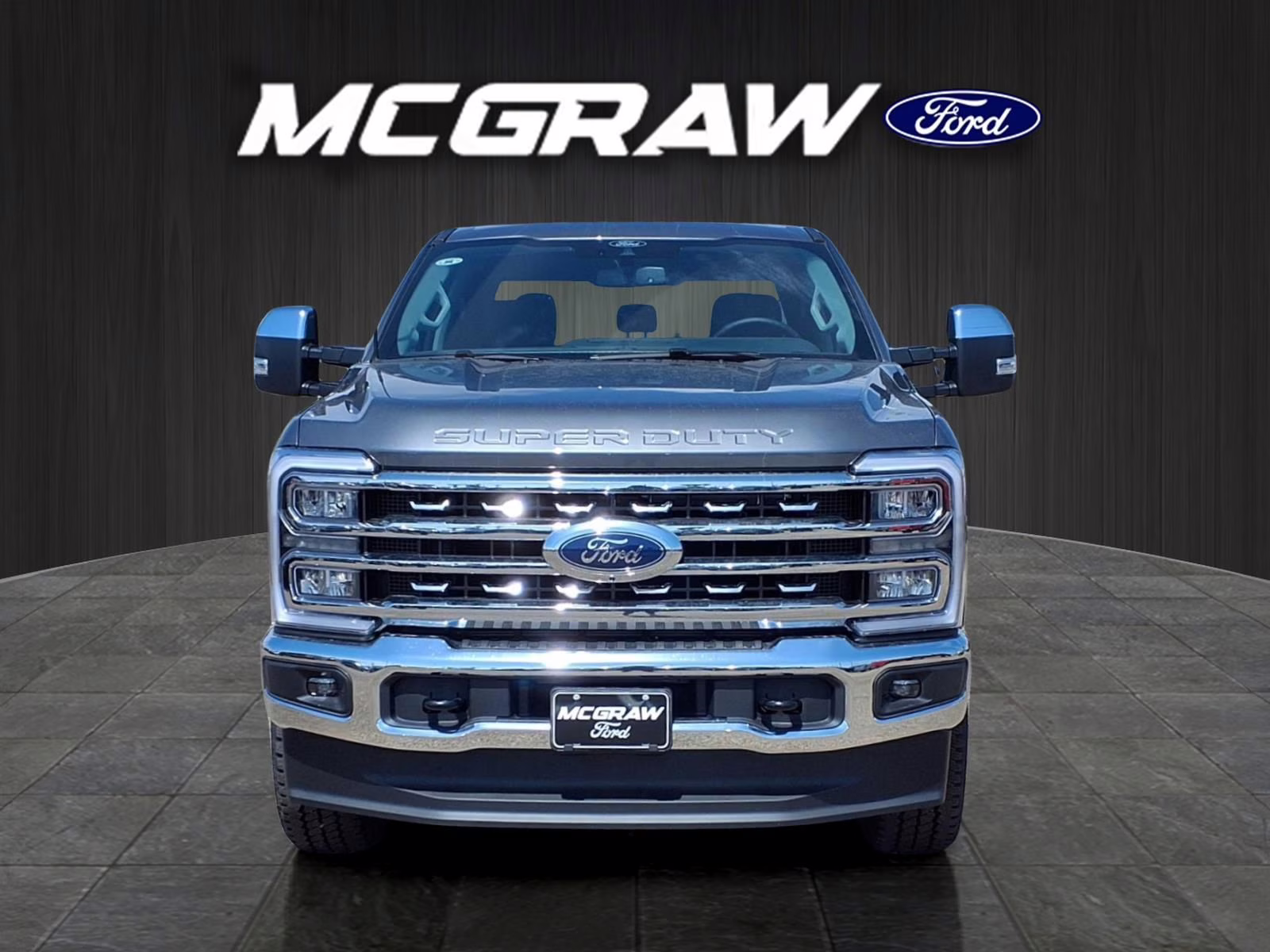 2026 Gray Metallic Ford Super Duty F-350 SRW Lariat 4X4 Truck