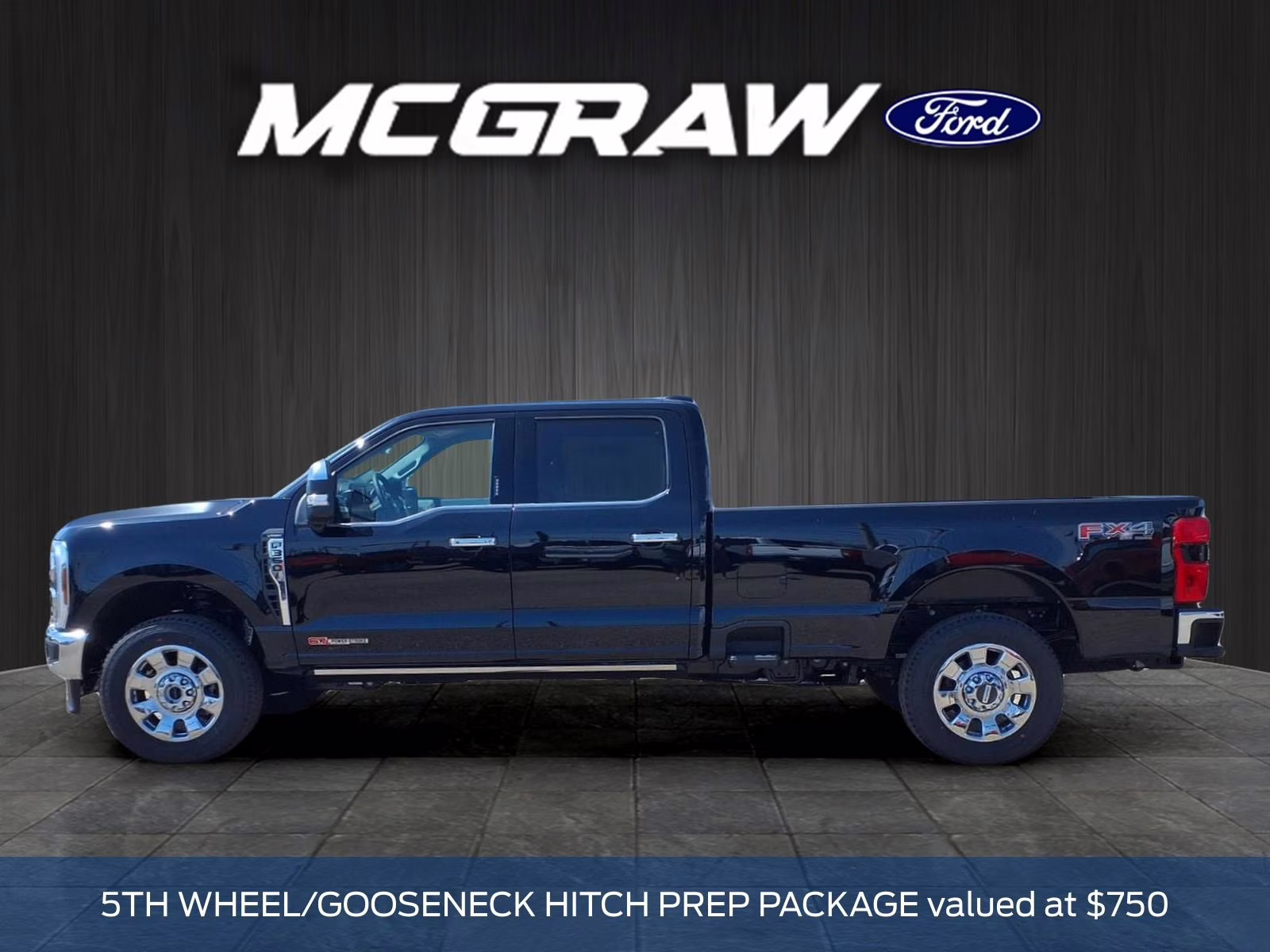 2026 Black Metallic Ford Super Duty F-350 SRW Lariat 4X4 Truck