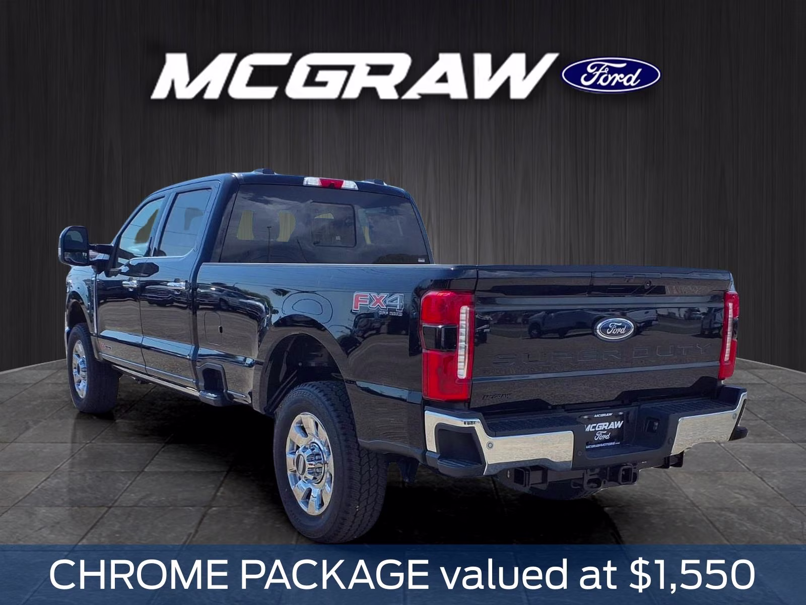 2026 Black Metallic Ford Super Duty F-350 SRW Lariat 4X4 Truck