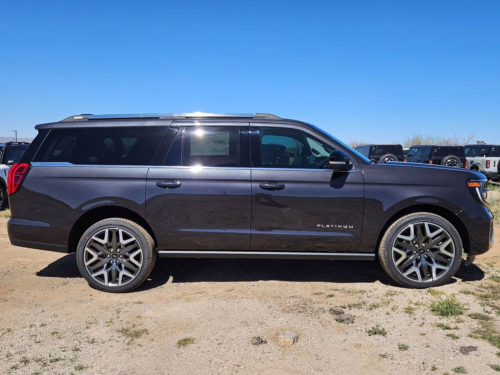 2026 Gray Metallic Ford Expedition Max Platinum 4X4 SUV